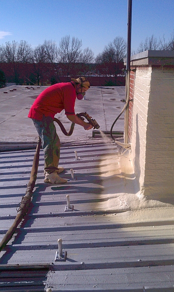 spray foam roofing